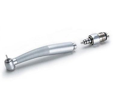 High speed handpiece push button with quick coupling 2 holes