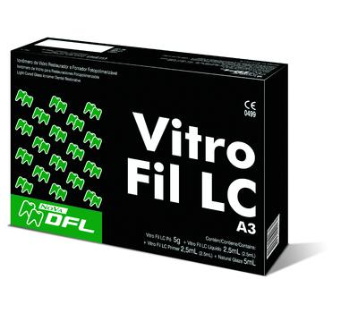 Vitro Fil LC Φωτοπολυμεριζόμενομενο υάλo ιονομερές οδοντικό τσιμ