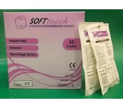 Sterile sugical gloves soft touch powdered free
