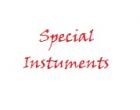 Special Instruments
