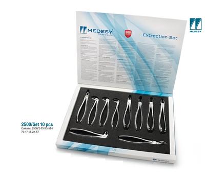 Tooth Forceps English Pattern Set 10 Pieces