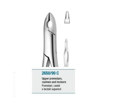 Tooth Forceps American Pattern Upper Premolars, Canines and Inci