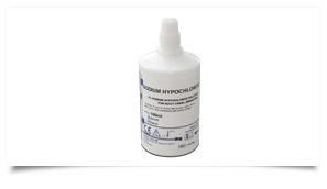 Sodium (natrium) hypochlorite solution 2.5%, 5%